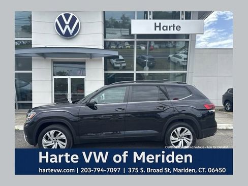 Certified 2023 Volkswagen Atlas SE w/ Panoramic Sunroof Package AWD/4WD image 1