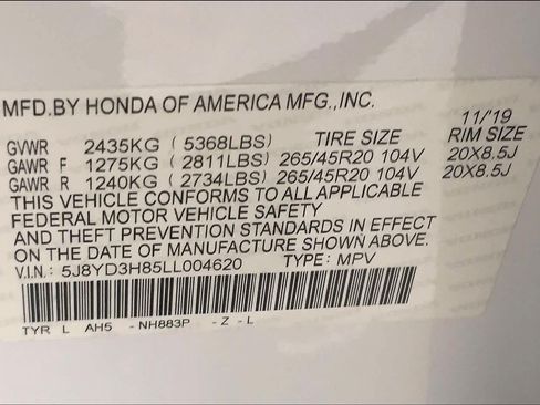 Used 2020 Acura MDX FWD w/ Advance Package image 59