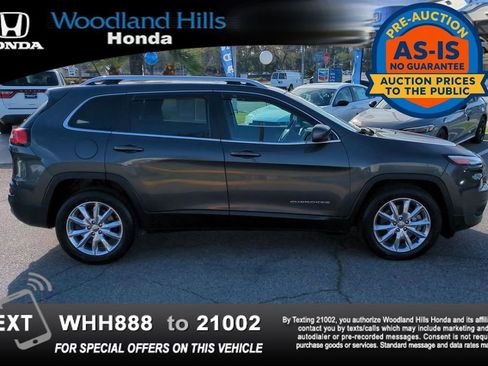 Used 2015 Jeep Cherokee Limited w/ Luxury Group image 4