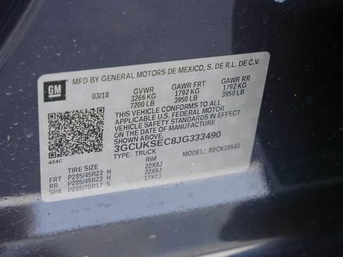 Used 2018 Chevrolet Silverado 1500 LTZ Z71 w/ Centennial Edition AWD/4WD image 53