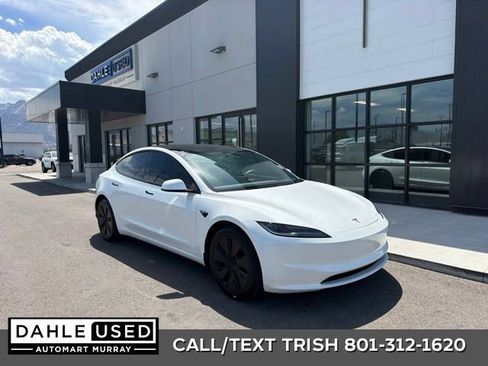 Used 2025 Tesla Model 3 Long Range AWD/4WD image 1