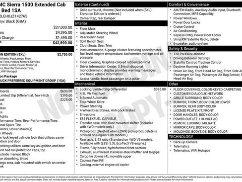 Used 2018 GMC Sierra 1500 4x4 Double Cab w/ Elevation Edition image 36