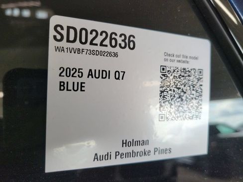 Used 2025 Audi Q7 3.0T Prestige w/ Prestige Package AWD/4WD image 20