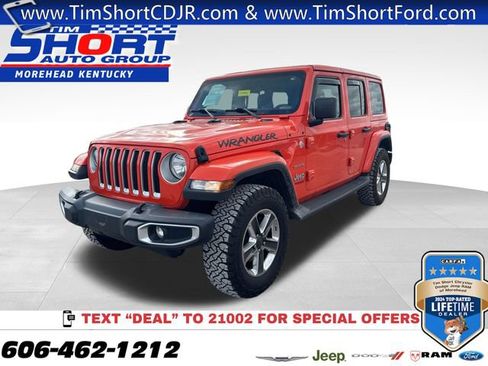 Used 2019 Jeep Wrangler Unlimited Sahara w/ Dual Top Group image 1