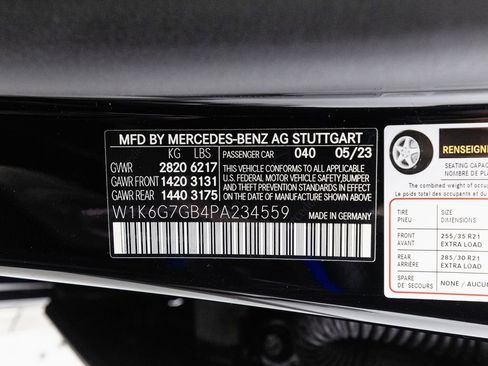 Certified 2023 Mercedes-Benz S 580 4MATIC Sedan image 40