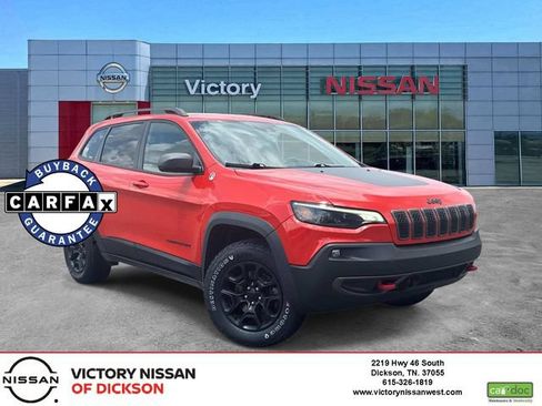 Used 2021 Jeep Cherokee Trailhawk AWD/4WD image 1
