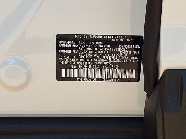 New 2026 Subaru Outback Premium AWD/4WD image 9