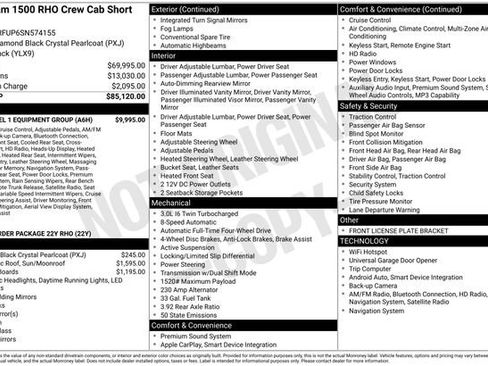 Used 2025 RAM 1500 RHO w/ RHO Level 1 Equipment Group image 9