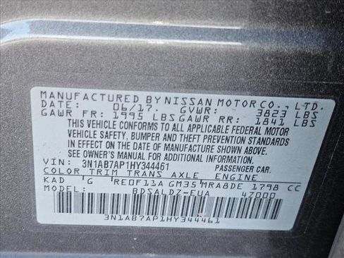 Used 2017 Nissan Sentra SV FWD image 21
