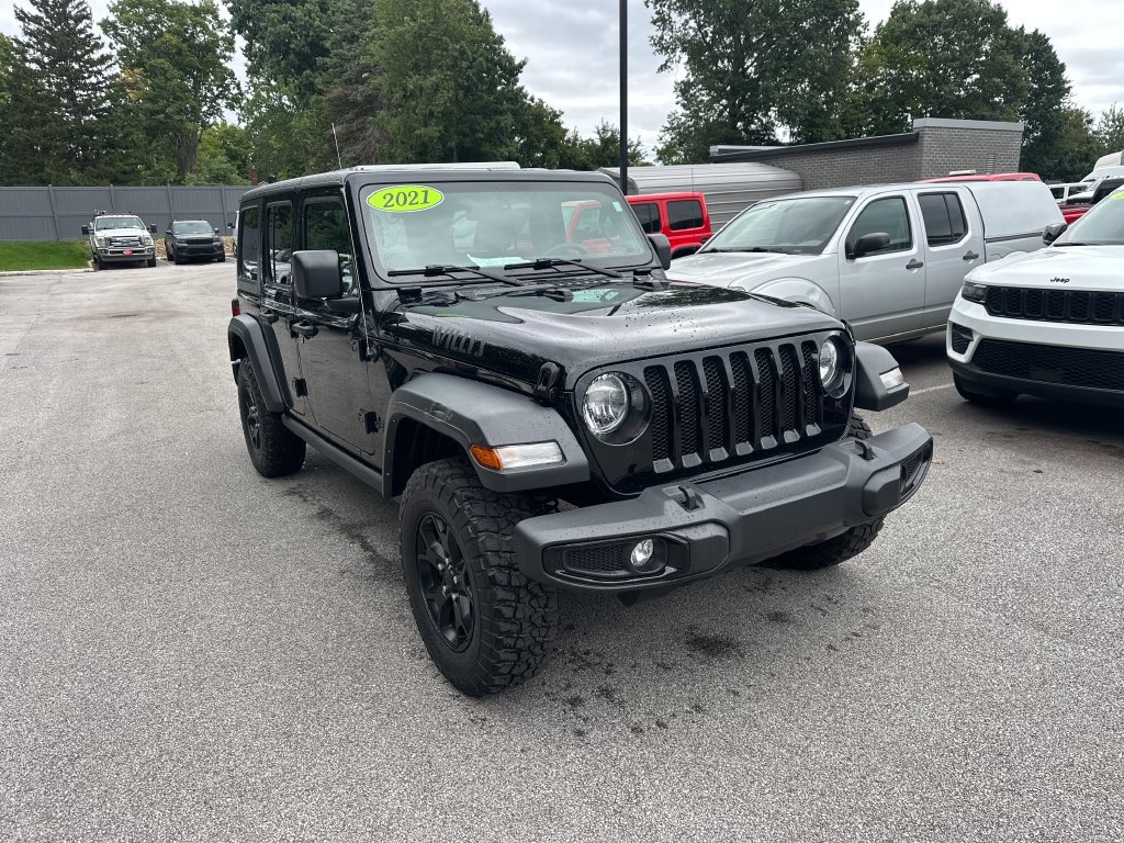 Certified 2021 Jeep Wrangler Unlimited Sport AWD/4WD image 4
