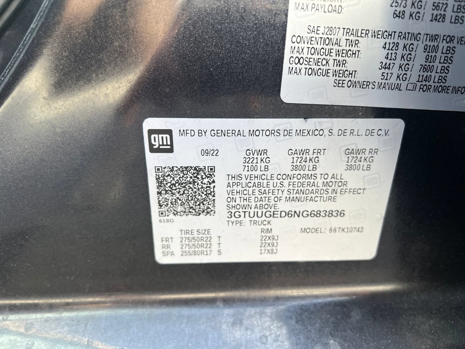 Used 2022 GMC Sierra 1500 Denali w/ Denali Reserve Package AWD/4WD image 32