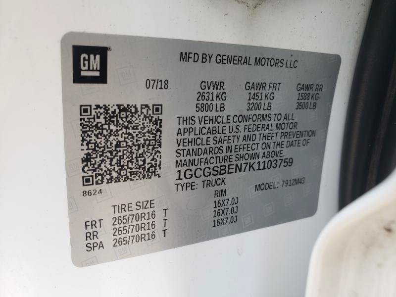 Used 2019 Chevrolet Colorado W/T RWD image 23