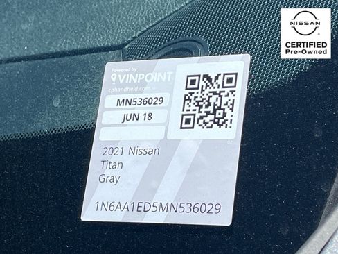 Certified 2021 Nissan Titan SV w/ SV Convenience Package AWD/4WD image 31