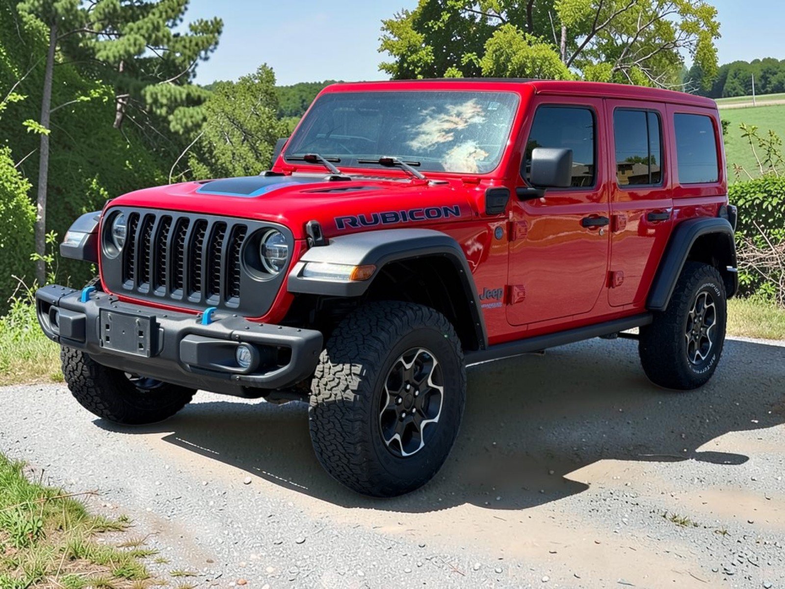 Used 2021 Jeep Wrangler Unlimited Rubicon 4xe w/ Steel Bumper Group AWD/4WD image 4