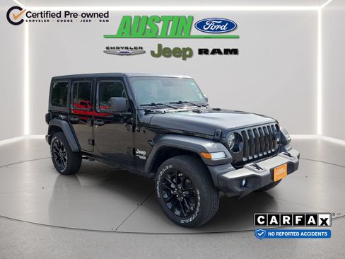 Certified 2020 Jeep Wrangler Unlimited Sport S AWD/4WD image 7