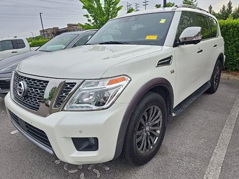 Used 2018 Nissan Armada Platinum w/ Captain Seat Package RWD image 4