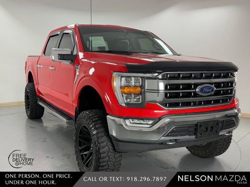 Used 2021 Ford F150 Lariat AWD/4WD image 4