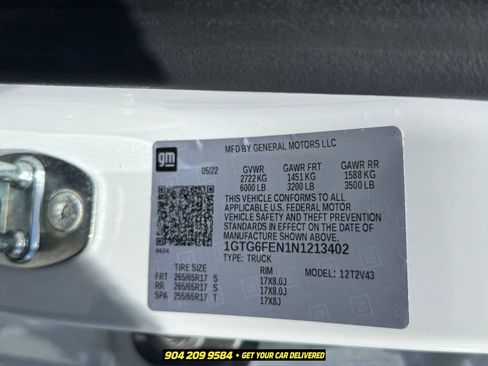 Used 2022 GMC Canyon AT4 AWD/4WD image 11