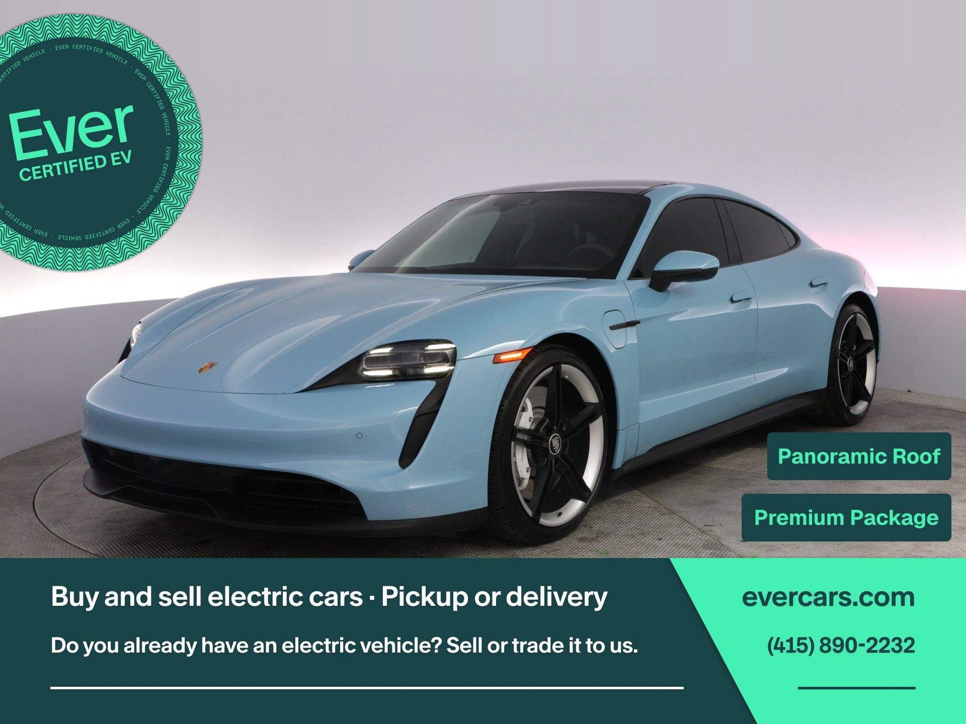 Used 2023 Porsche Taycan RWD image 1