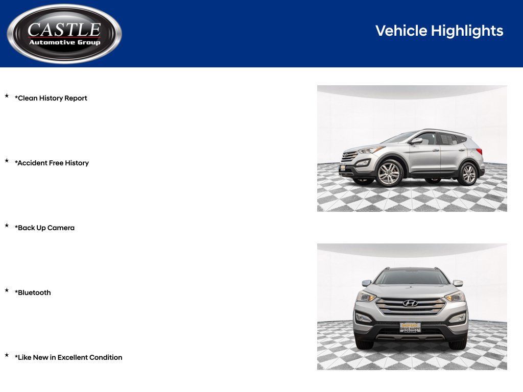 Used 2015 Hyundai Santa Fe Sport 2.0T w/ Option Group 05 FWD image 4