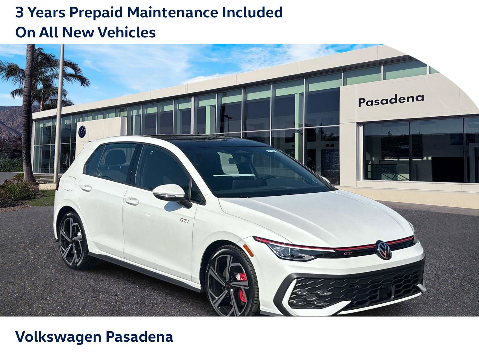 New 2026 Volkswagen GTI SE FWD image 1