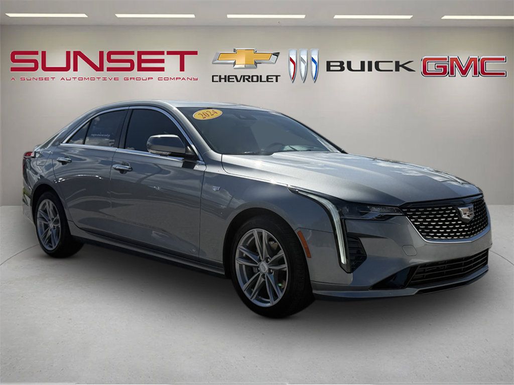Certified 2024 Cadillac CT4 Luxury RWD image 1
