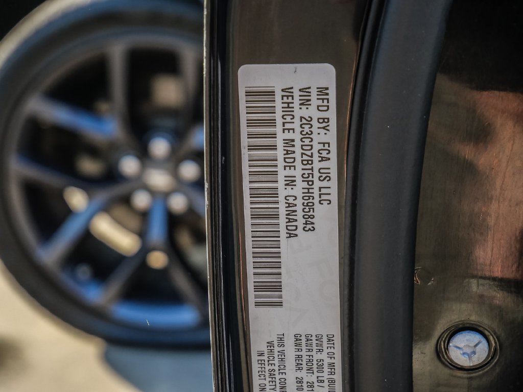 Used 2023 Dodge Challenger R/T w/ Blacktop Package RWD image 31