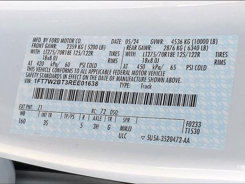 Used 2024 Ford F250 XLT w/ FX4 Off-Road Package image 71