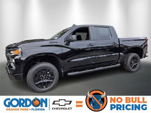 New 2026 Chevrolet Silverado 1500 Custom Trail Boss w/ Turbomax Blackout Package image 1