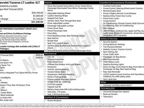 Used 2019 Chevrolet Traverse LT FWD image 6