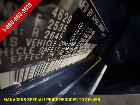 Used 2019 Subaru Legacy 3.6R Limited AWD/4WD image 29
