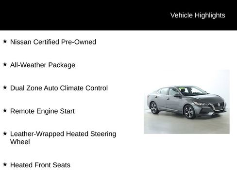 Certified 2023 Nissan Sentra SV w/ All-Weather Package image 4