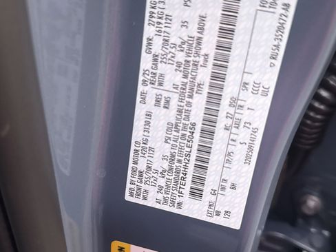 New 2025 Ford Ranger XLT w/ Equipment Group 301A High image 45