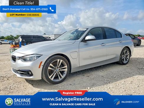 Used 2017 BMW 330e w/ Technology Package RWD image 1