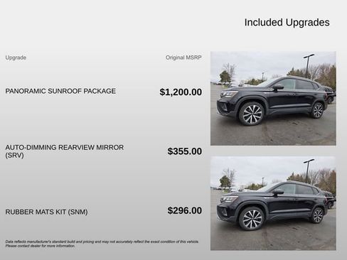 Used 2023 Volkswagen Taos SE w/ Panoramic Sunroof Package image 4