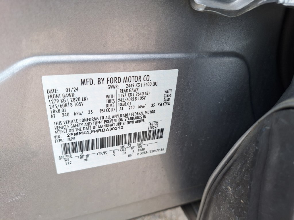 Used 2024 Ford Edge SEL AWD/4WD image 30