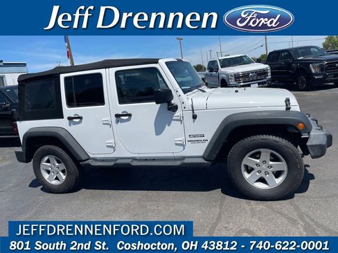 Used 2016 Jeep Wrangler Unlimited Sport w/ Quick Order Package 24S AWD/4WD image 1
