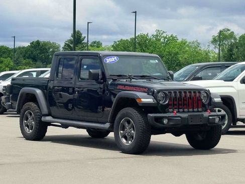 Certified 2021 Jeep Gladiator Rubicon w/ LED Lighting Group AWD/4WD image 3