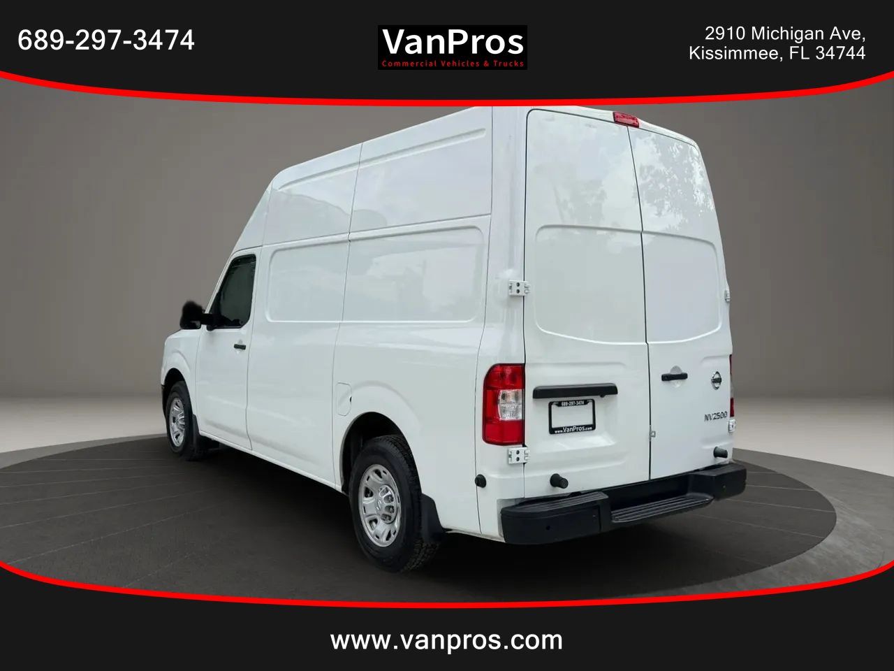 Used 2018 Nissan NV 2500 SV w/ Navigation Package RWD image 3