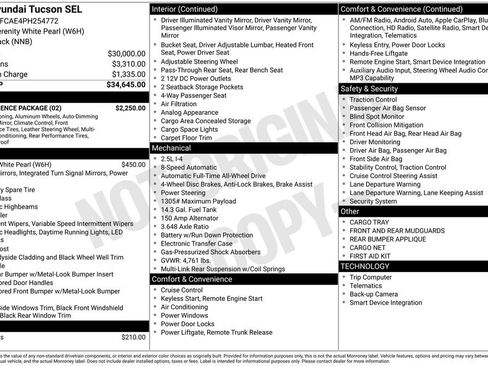Used 2023 Hyundai Tucson SEL w/ Convenience Package AWD/4WD image 6