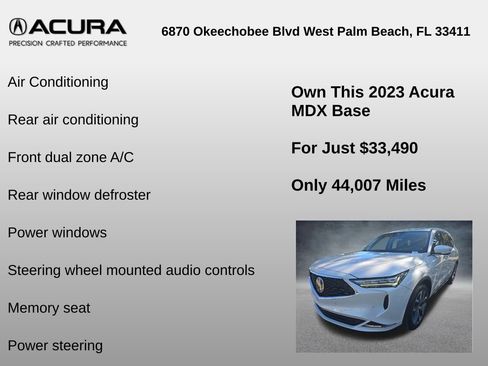 Used 2023 Acura MDX FWD w/ Technology Package image 30