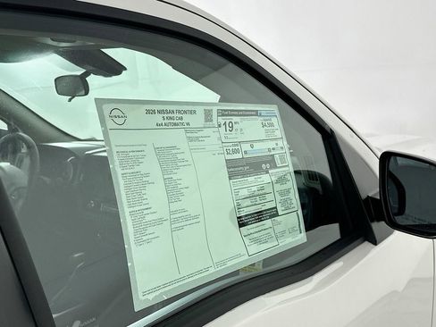 New 2026 Nissan Frontier S image 13