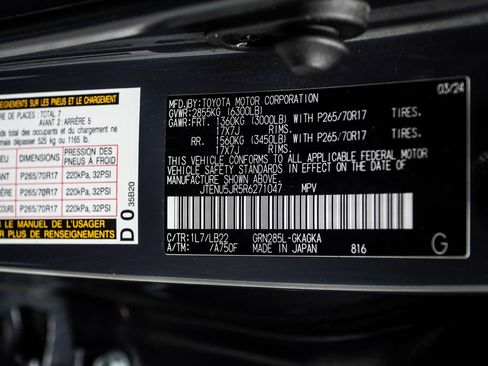 Used 2024 Toyota 4Runner SR5 Premium w/ Moonroof Package AWD/4WD image 44