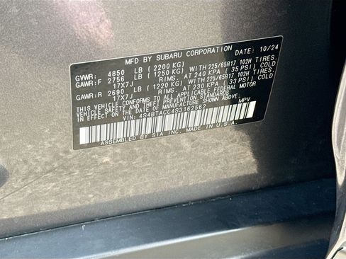 Certified 2025 Subaru Outback Premium AWD/4WD image 43