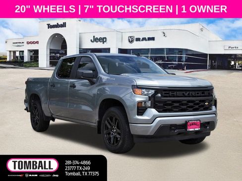 Used 2025 Chevrolet Silverado 1500 Custom AWD/4WD image 1