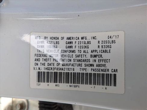 Used 2017 Honda Accord EX-L image 22