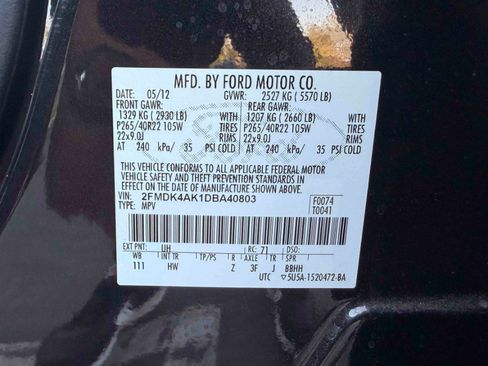 Used 2013 Ford Edge Sport w/ Driver Entry Pkg AWD/4WD image 34