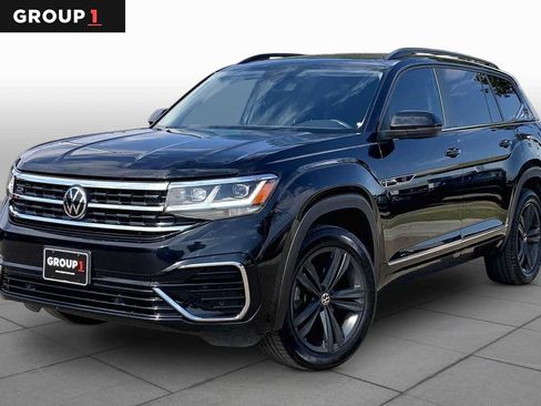 Used 2021 Volkswagen Atlas SE w/ Panoramic Sunroof Package FWD image 1