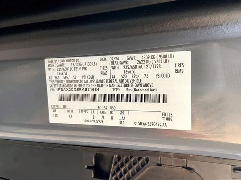 Used 2024 Ford Transit 350 XLT w/ Upfitter Package image 34