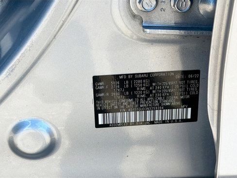 Certified 2022 Subaru Outback Wilderness w/ Wilderness Package image 41